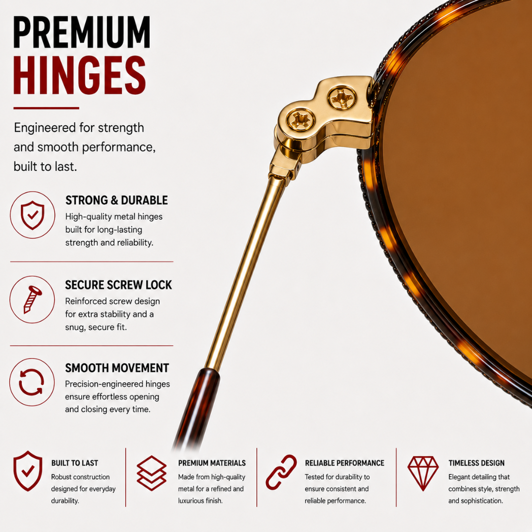 First Lens Musgrav Polarized Sunglasses BrownTortoiseshell S501