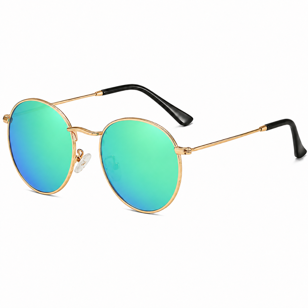 First Lens Musgrav Polarized Sunglasses Green Mirrored S505