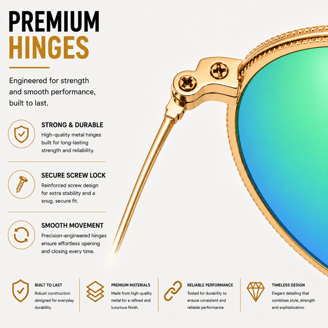First Lens Musgrav Polarized Sunglasses Green Mirrored S505
