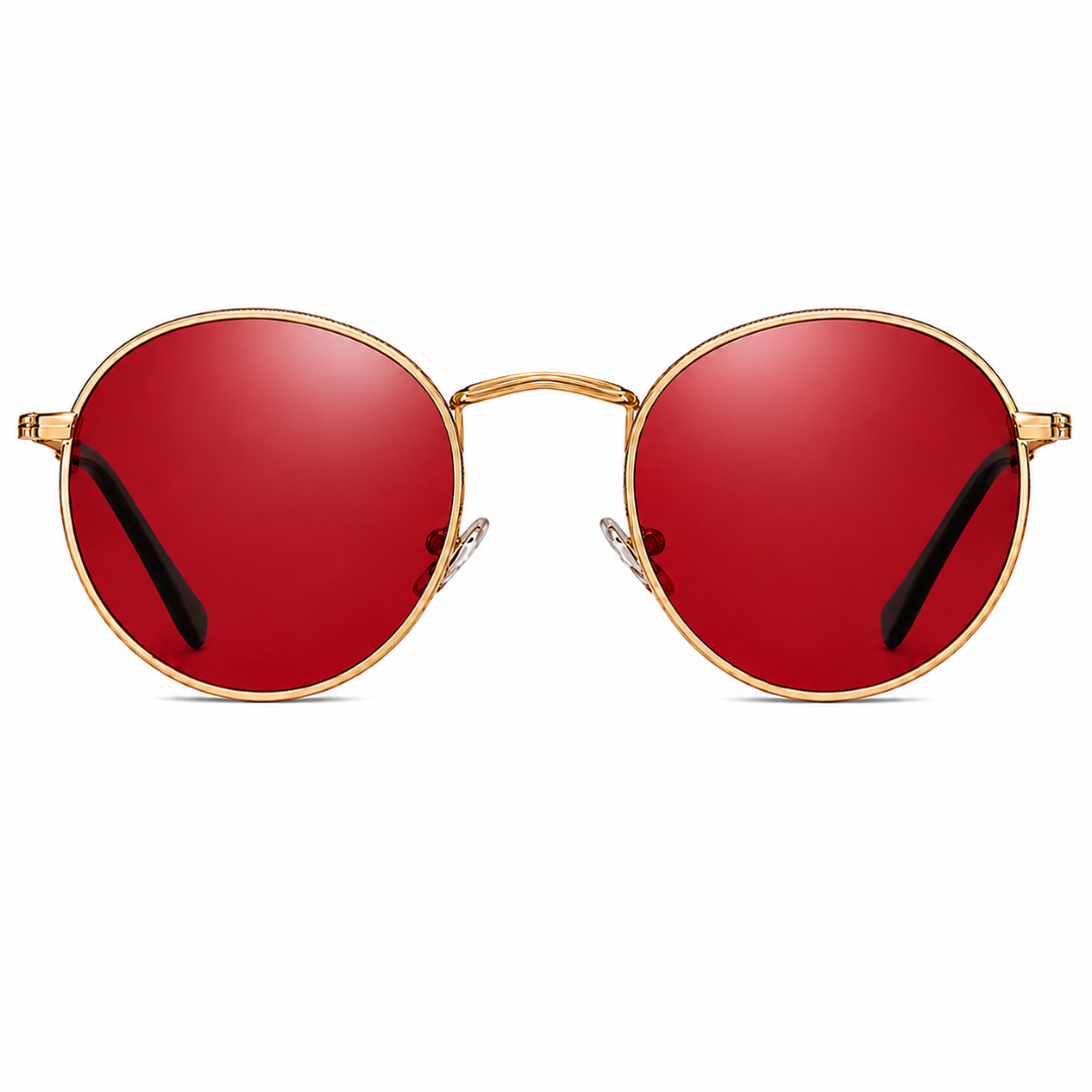 First Lens Musgrav Polarized Sunglasses Red Gold S499