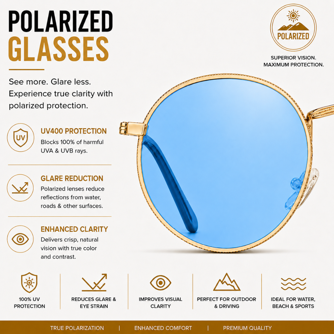 First Lens Musgrav Polarized Sunglasses SkyBlue S504
