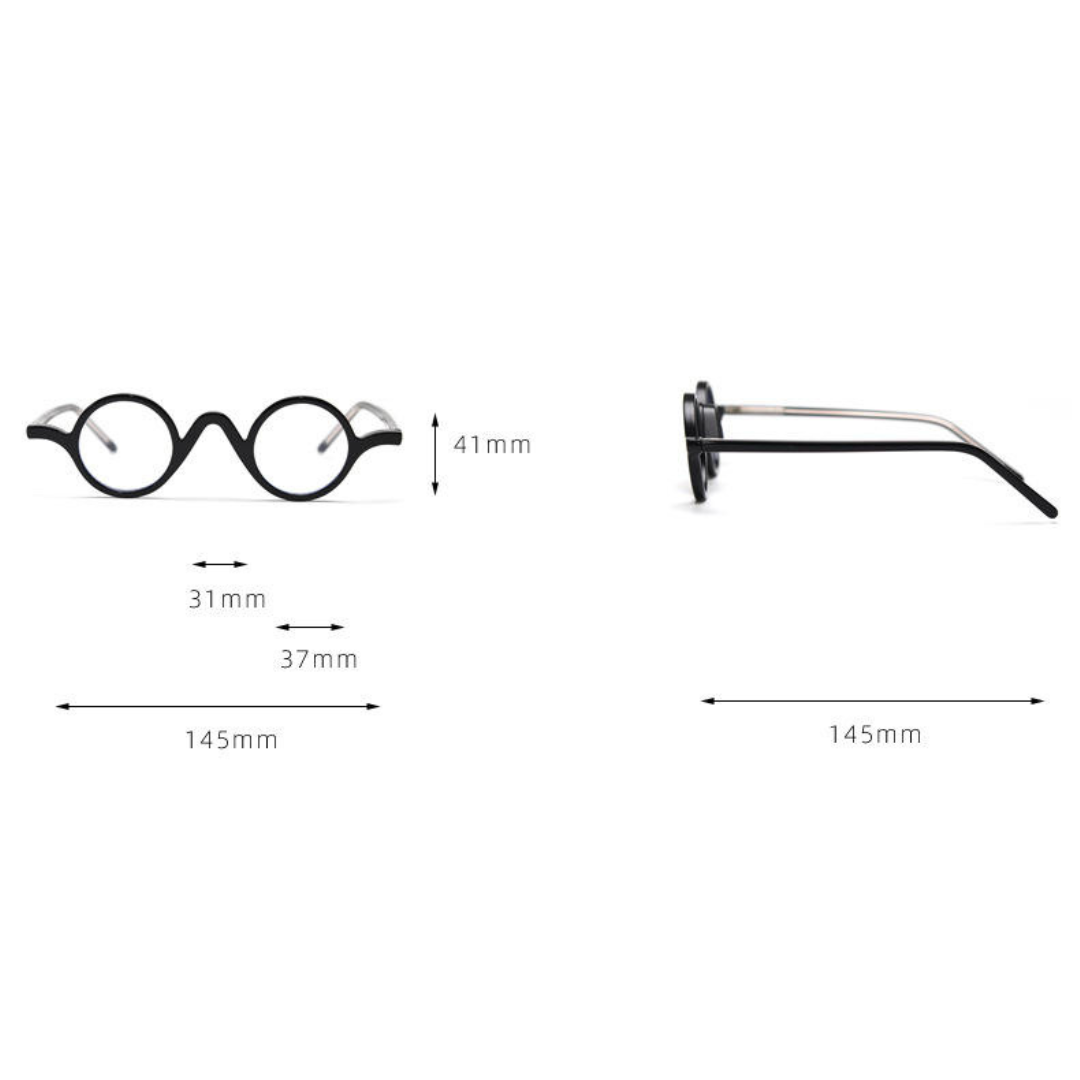 First Lens Peach Glow Blue Light Computer Glasses- B099