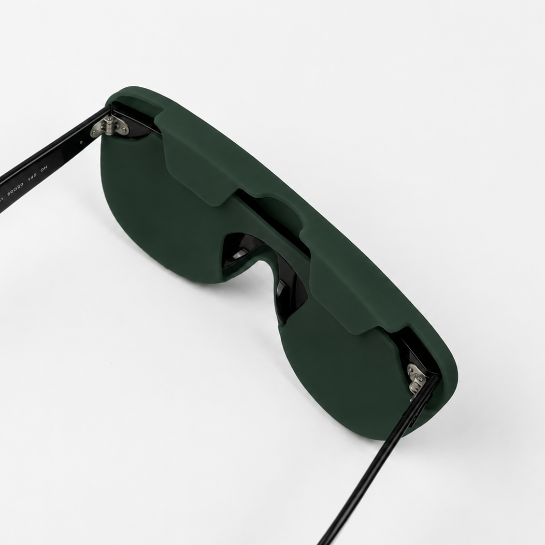 First Lens Salak  Silicone Sunglass Case Green A095