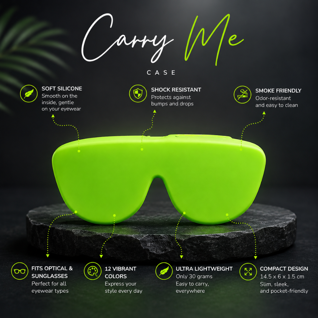 First Lens Salak  Silicone Sunglass Case Neon A096