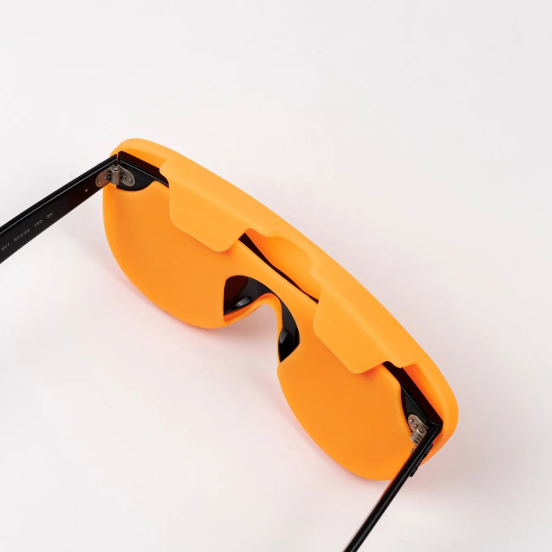 First Lens Salak  Silicone Sunglass Case Orange A097