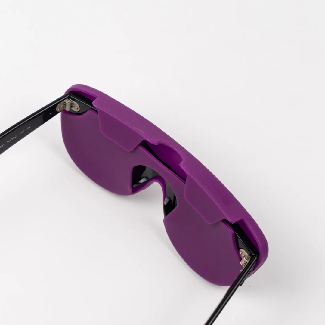 First Lens Salak  Silicone Sunglass Case Purple A099