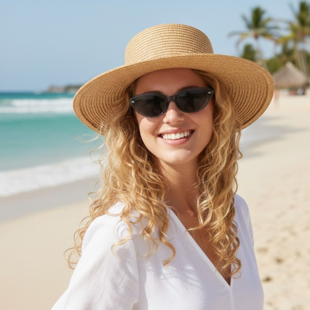 First Lens Swan Wing Cat-Eye Sunglasses-S120