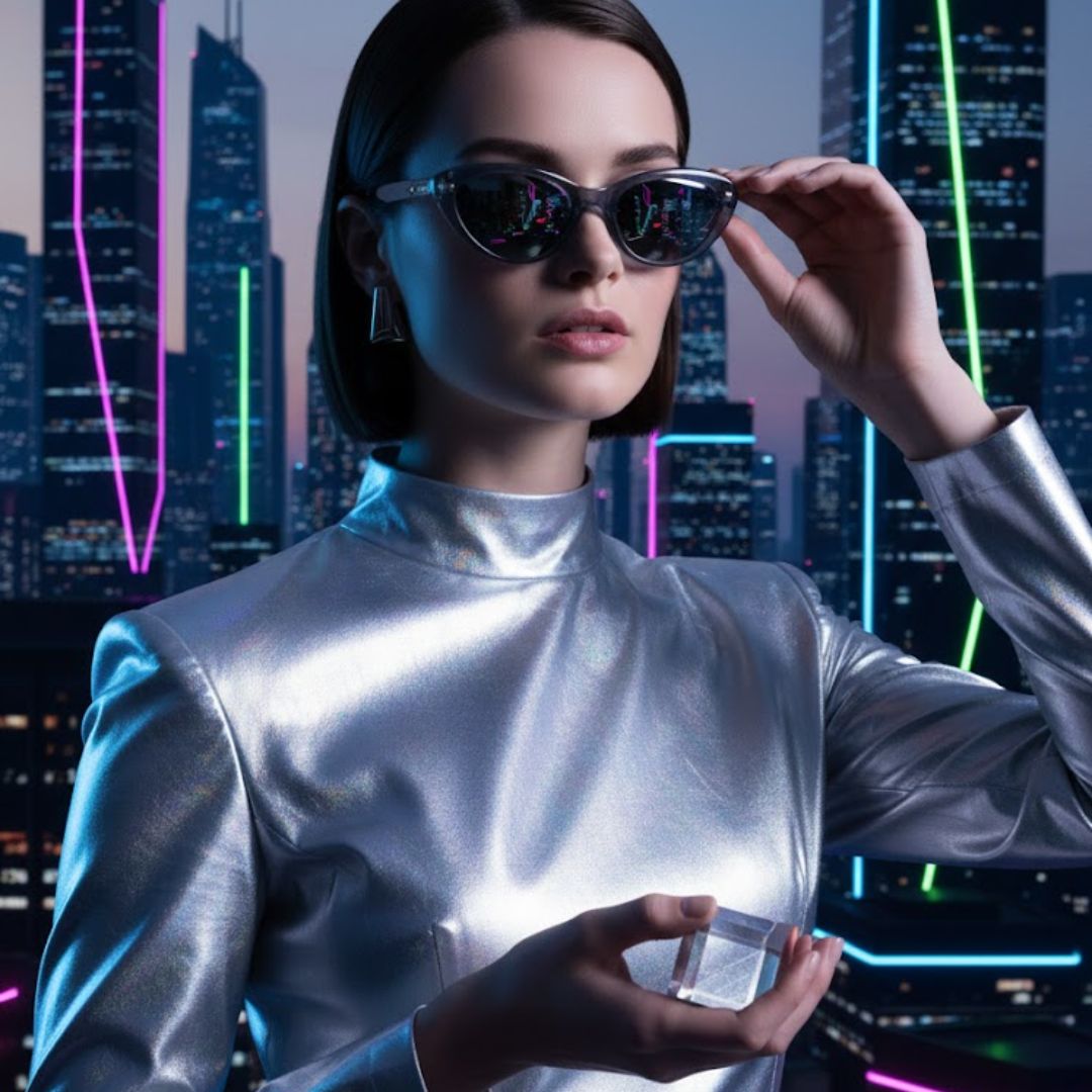 First Lens Swan Wing Cat-Eye Sunglasses-S120