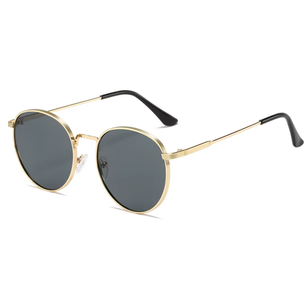 First Lens Tacca UV400 Sunglasses Black Gold S513