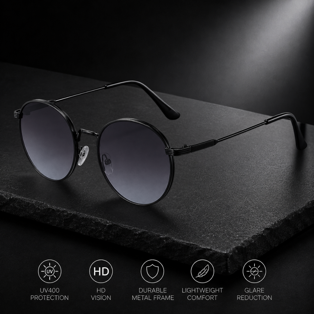 First Lens Tacca UV400 Sunglasses Gradient Black S517
