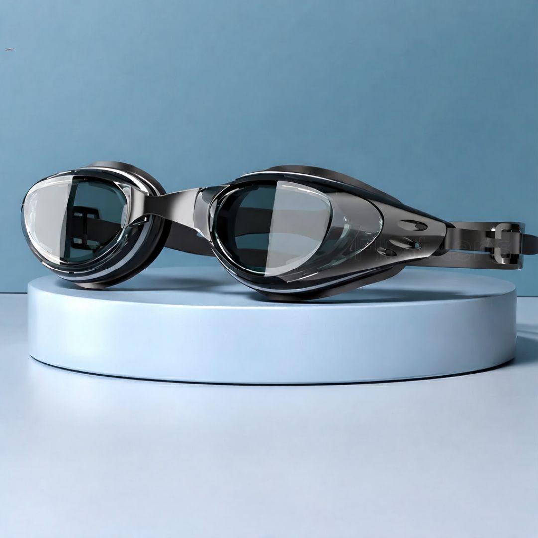 First Lens Adult Swimming Goggles with UV Protection and Antifog 011