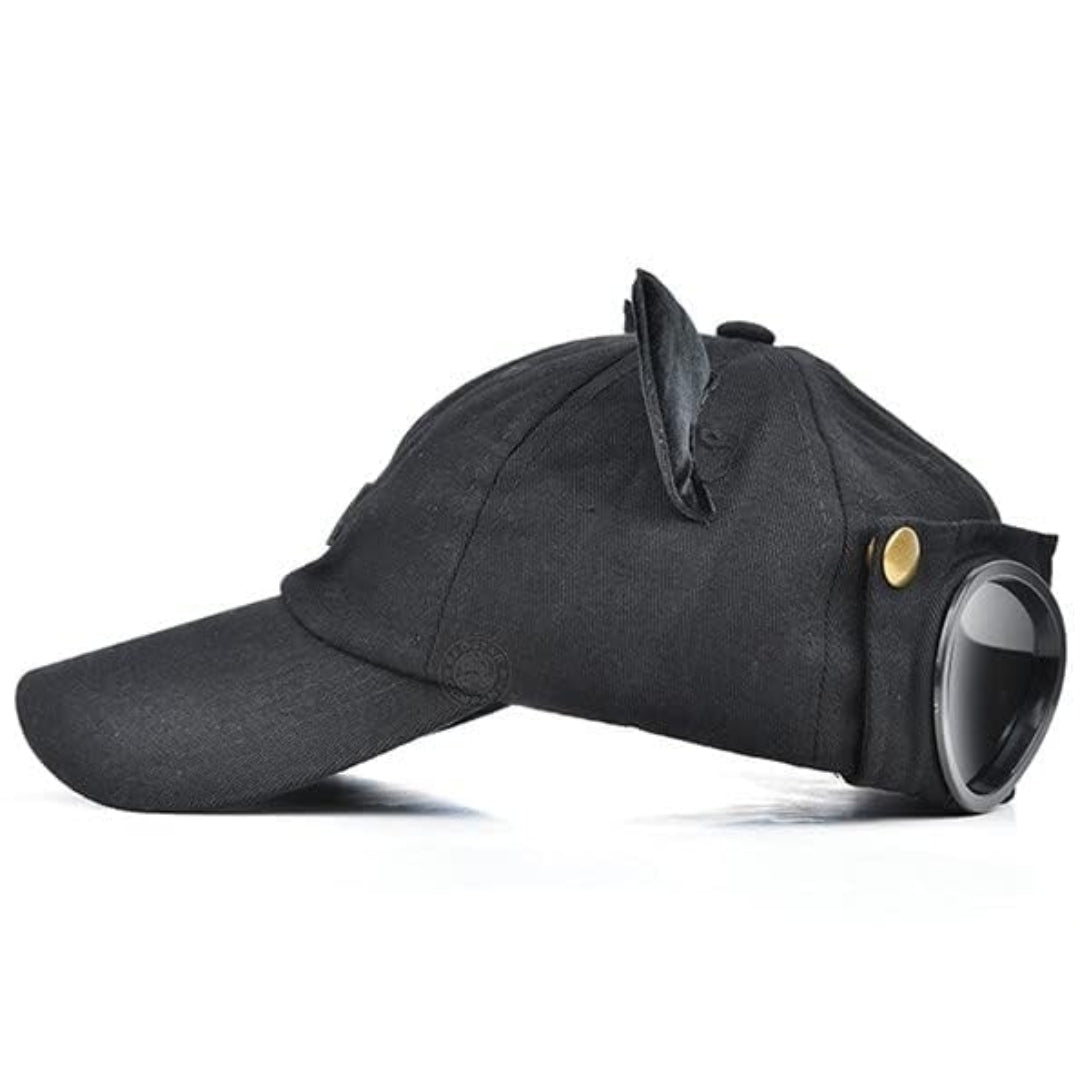First Lens CatLuxe Sunglasses Cap Black A101