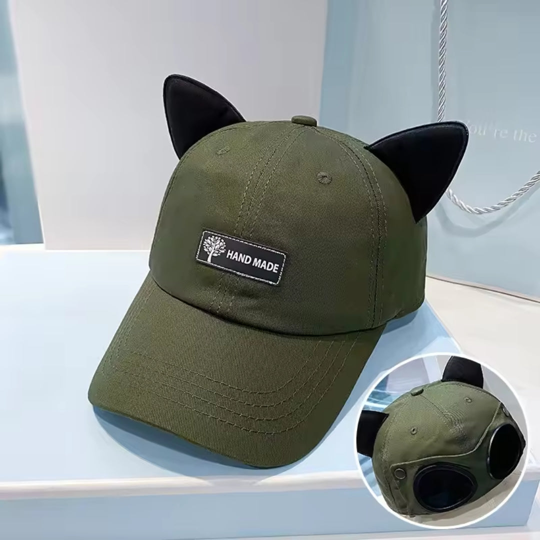 First Lens CatLuxe Sunglasses Olive Green A102