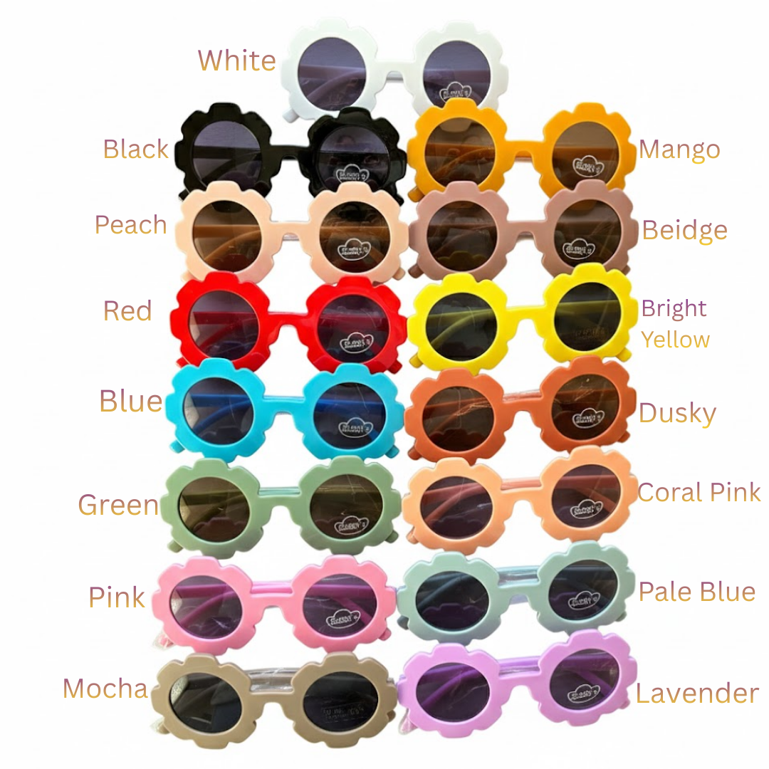 First Lens Charm Customized  Kids Sunglasses With Name UV 400