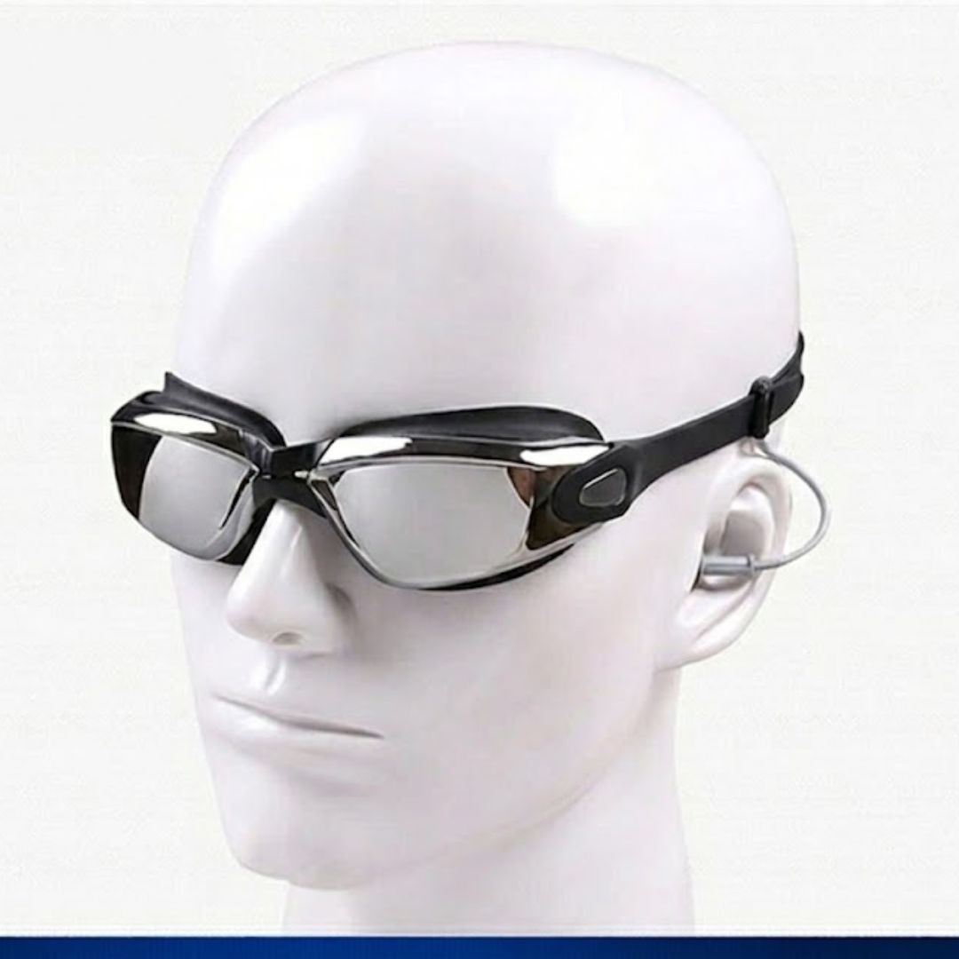 First Lens Customize Powered Swimming Goggles with UV Protection & Antifog 013