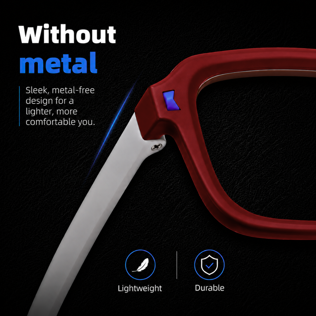 First Lens Dino Dash  Kids Blue Light Computer Glasses Pink & Blue -  B284