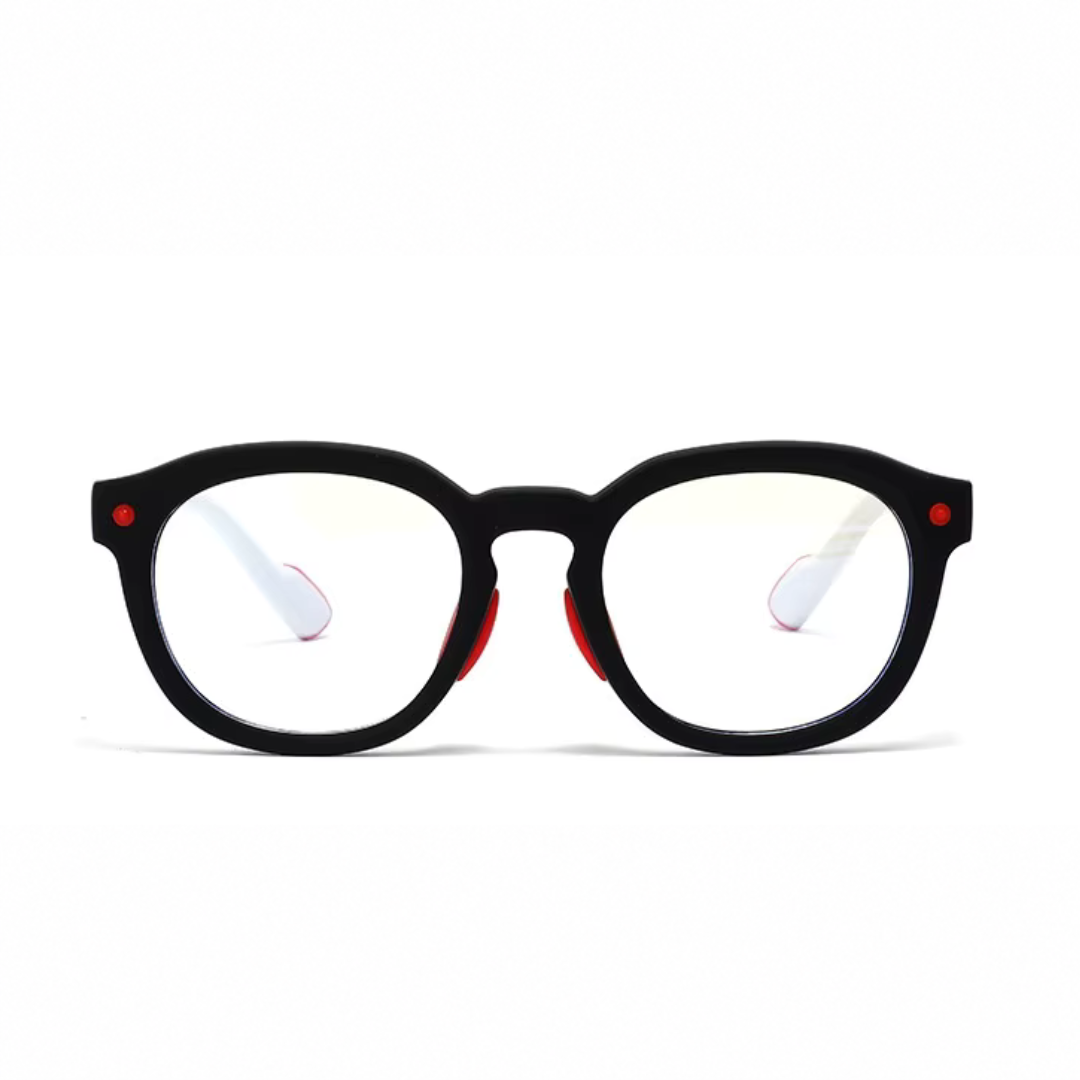 First Lens Little Explorer Kids Blue Light Computer Glasses Black & White - B271