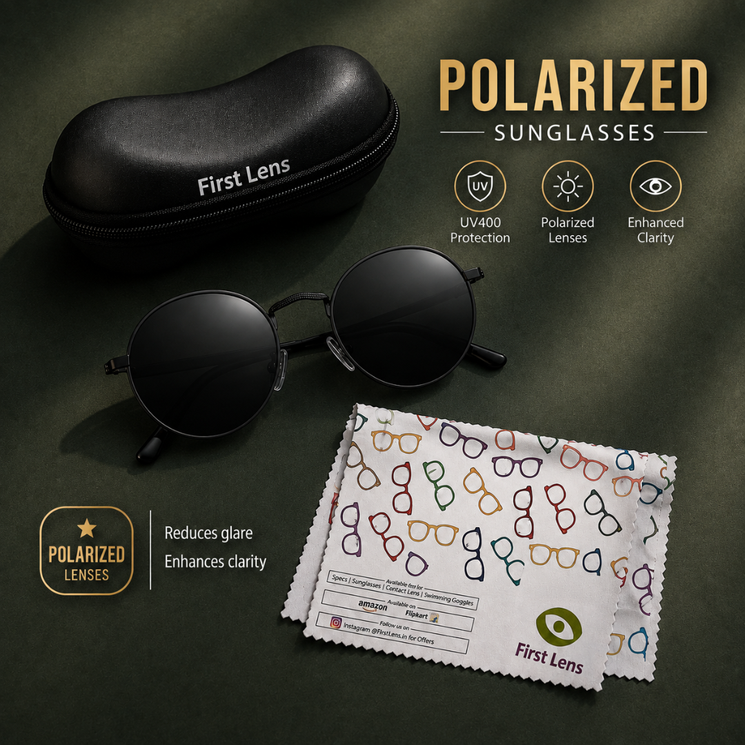 First Lens Musgrav Polarized Sunglasses Black S495