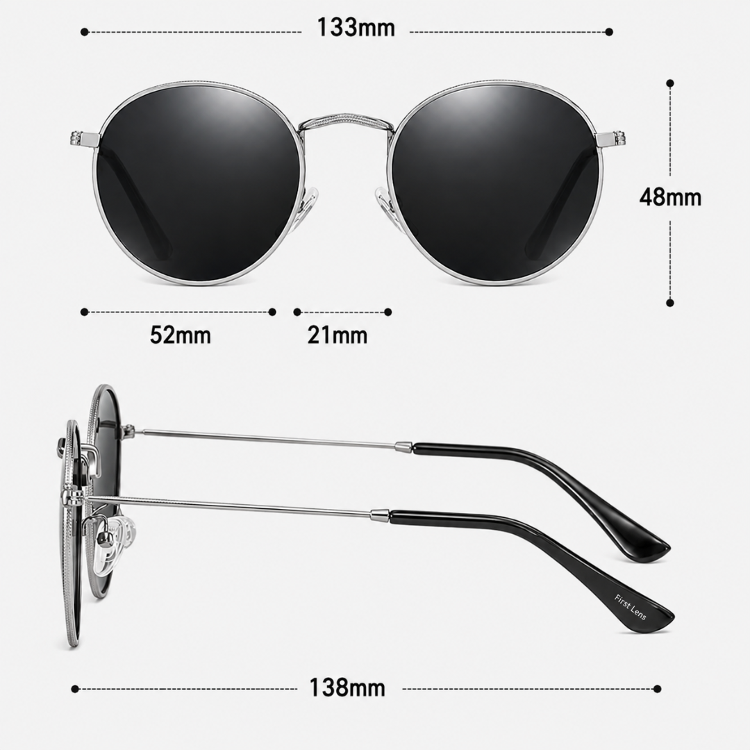 First Lens Musgrav Polarized Sunglasses Gray  S497