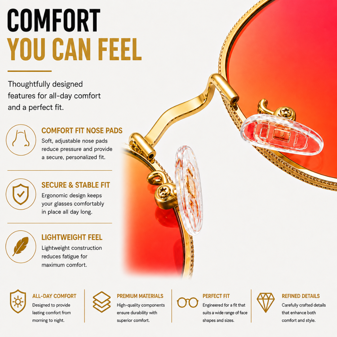 First Lens Polarized Mirrored Sunglasses Red Gold S508