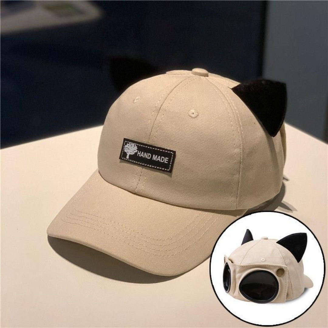 First Lens CatLuxe Sunglasses Cap Beige A100