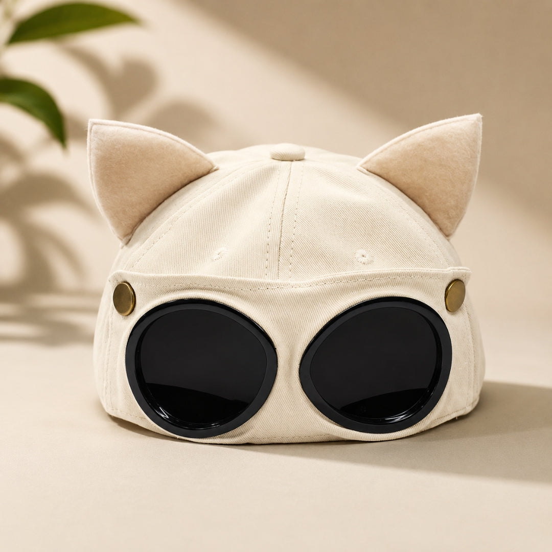 First Lens CatLuxe Sunglasses Cap Beige A100
