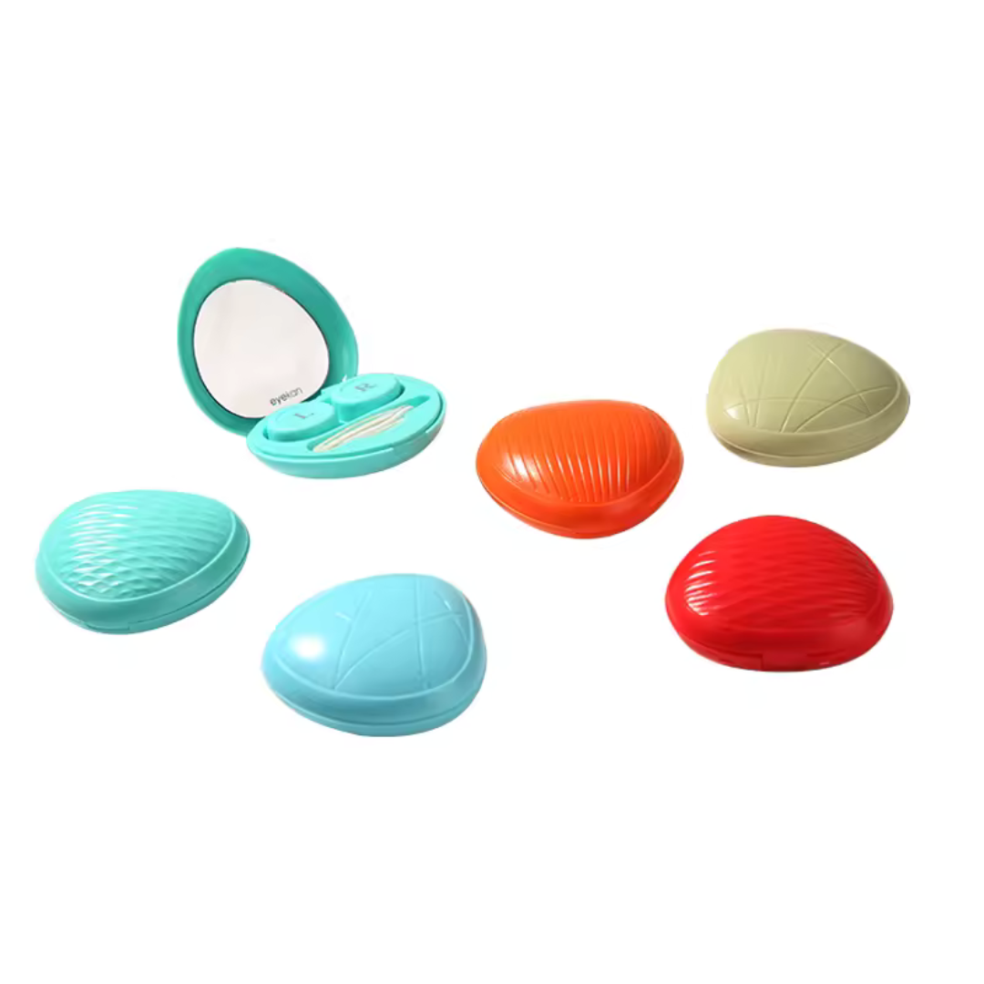 First Lens Shell Contact Lens Travel Kit Olive LC86