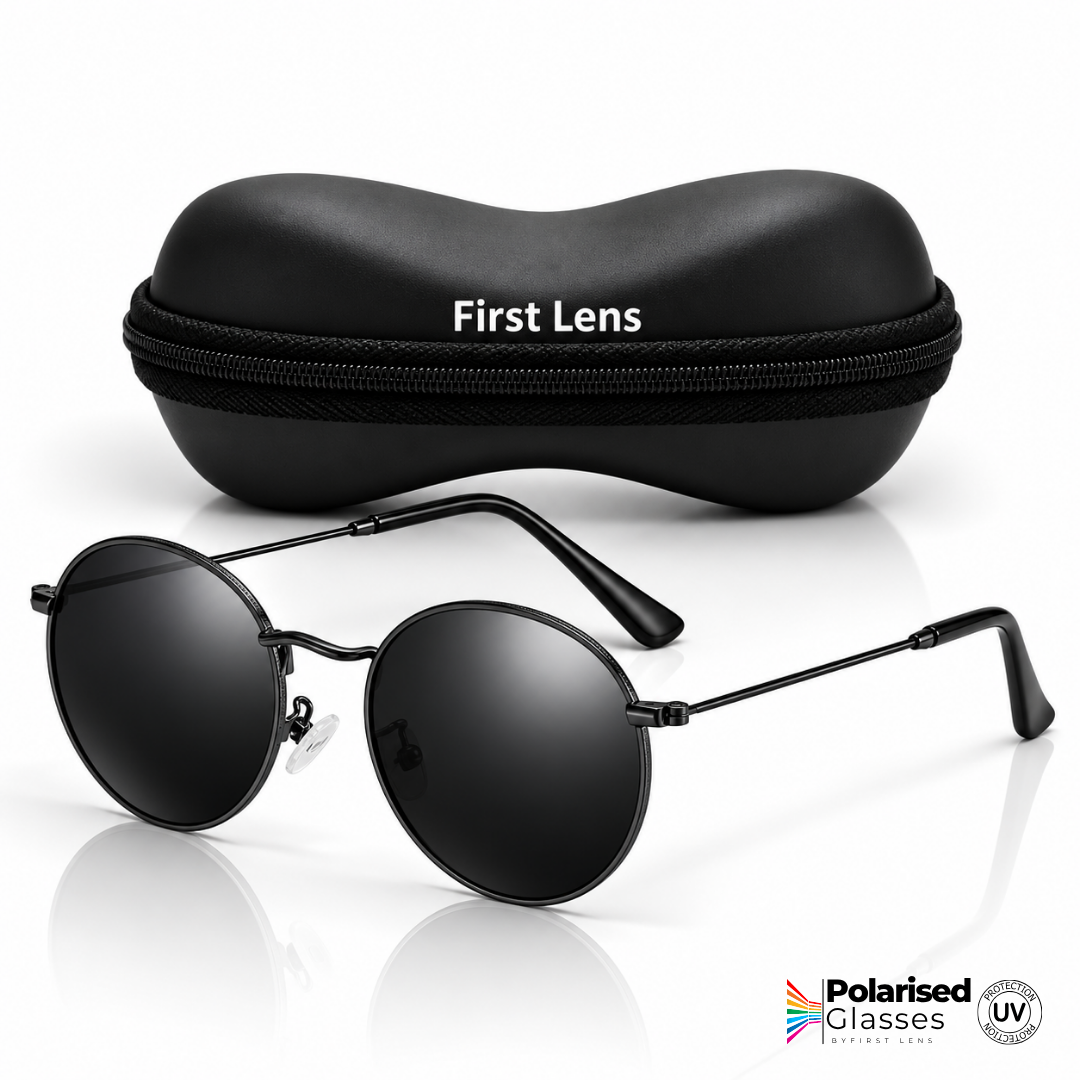 First Lens Willow Polarized Sunglasses Black S495