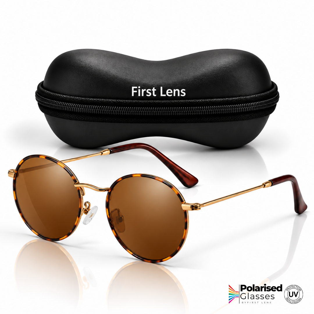 First Lens Willow Polarized Sunglasses BrownTortoiseshell S501