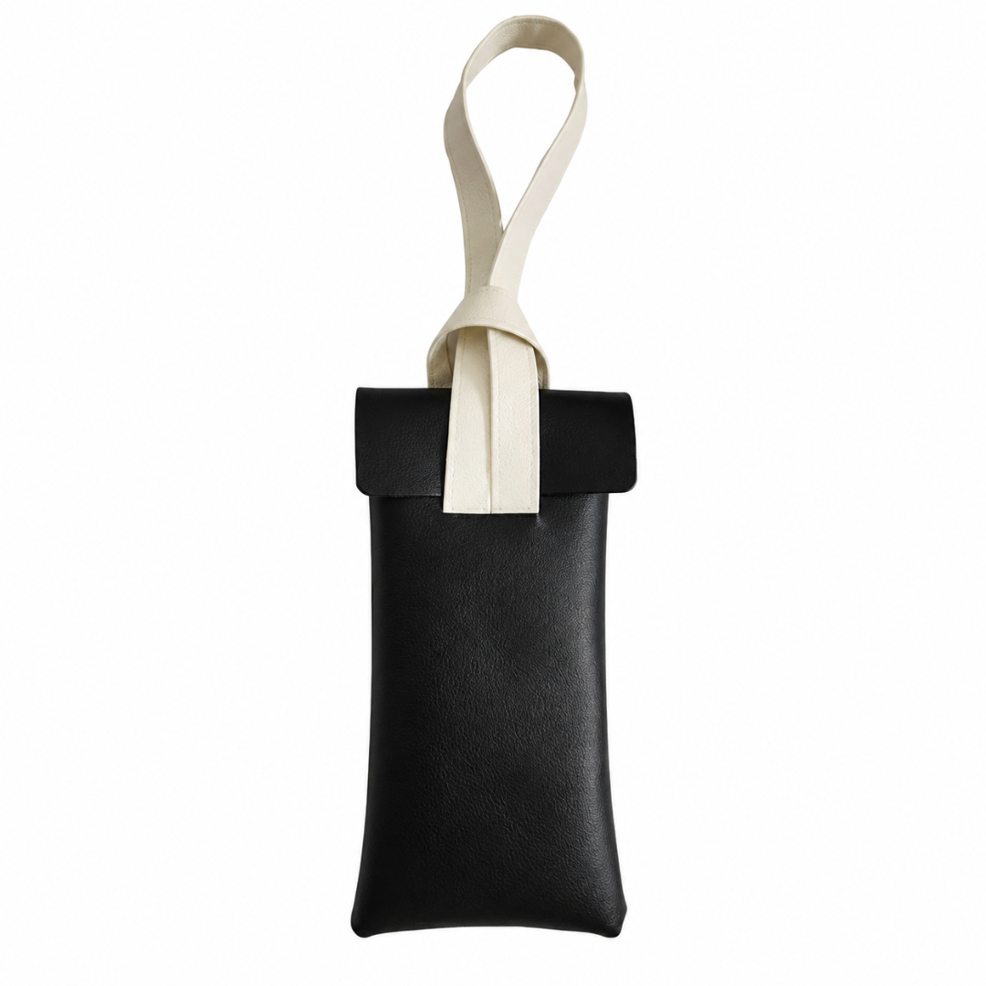 First Lens Zorven Sunglass Case Black & White  A086