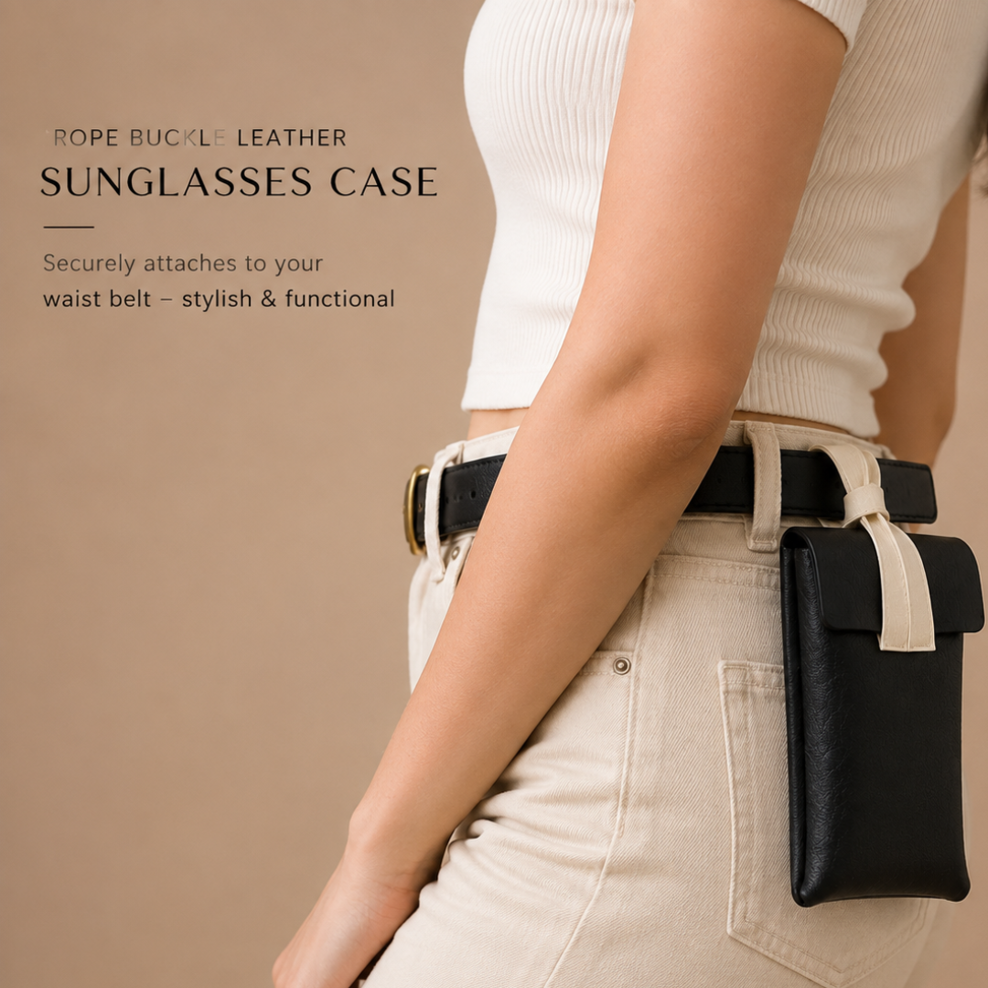 First Lens Zorven Sunglass Case Black & White  A086