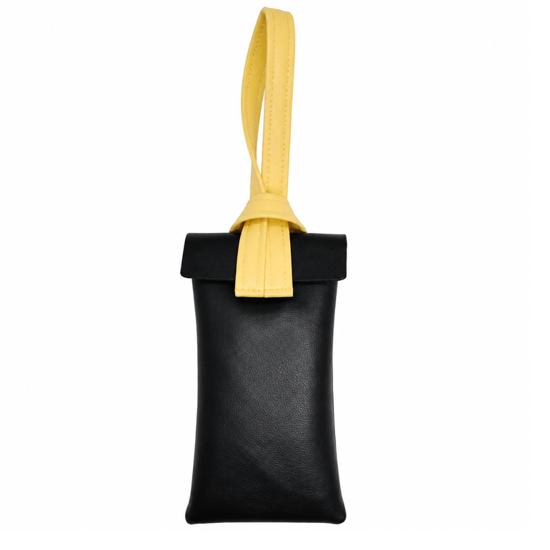 First Lens Zorven Sunglass Case Black & Yellow  A088