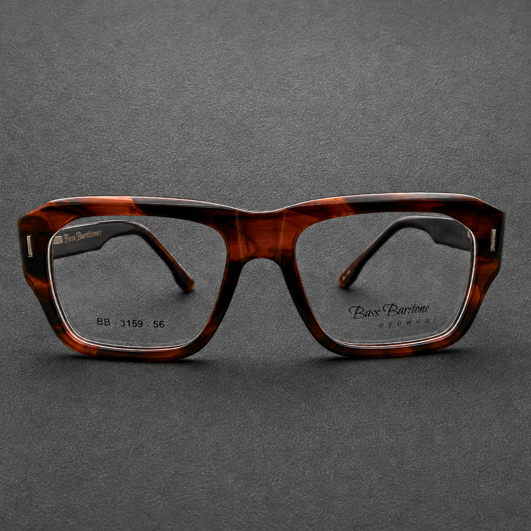 First Lens Maverick Blue Light Computer Glasses Tortoise Brown