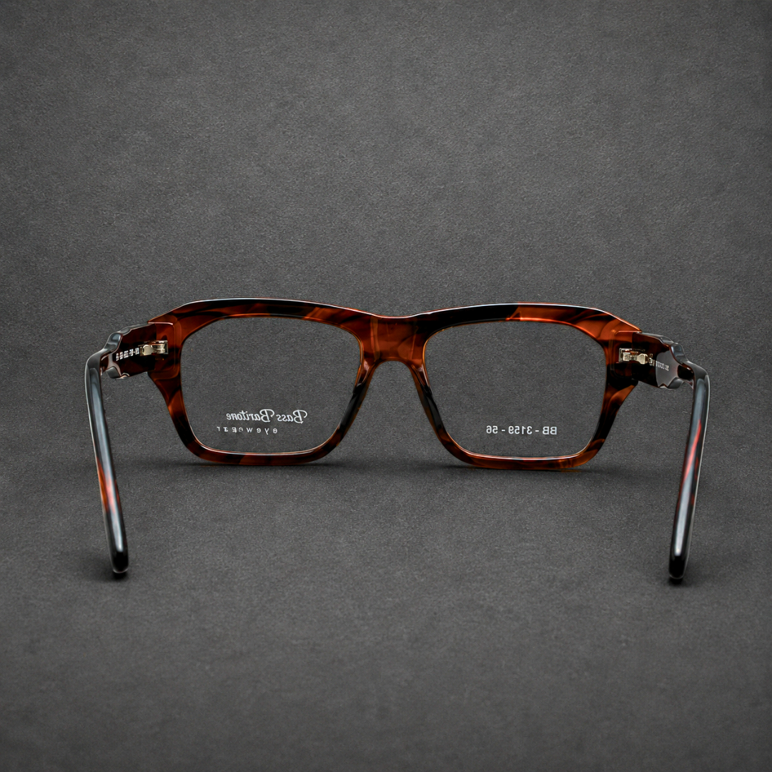 First Lens Maverick Blue Light Computer Glasses Tortoise Brown
