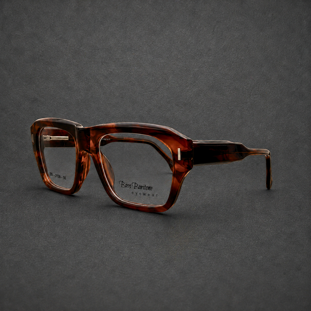 First Lens Maverick Blue Light Computer Glasses Tortoise Brown