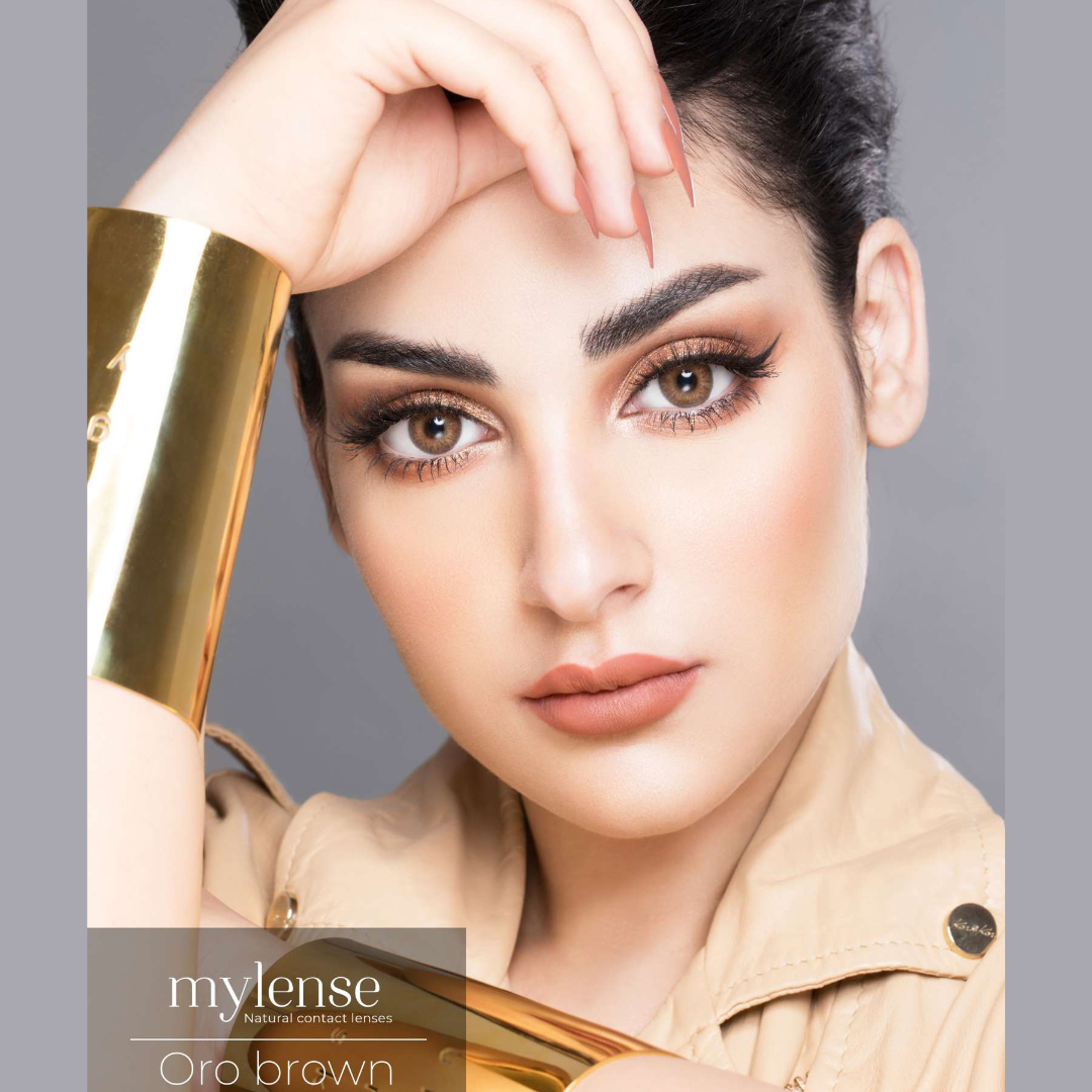 MyLense Monthly Collection (2 Lens/Box) - Oro Brown