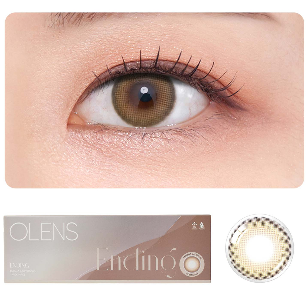 OLENS Ending Brown One Day (10 Lens/Box)