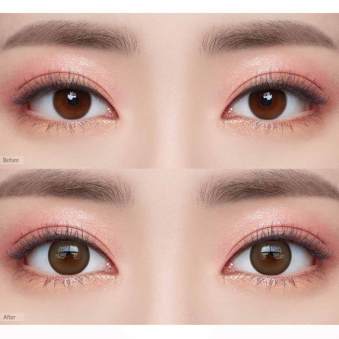 OLENS Mood Night Brown One Day Lenses