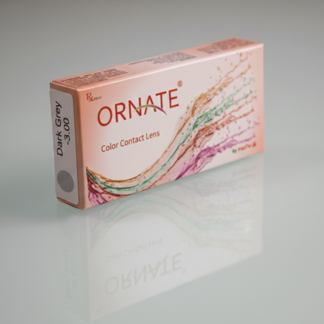 Ornate Monthly Color Contact Lens (2 Lens/Box)