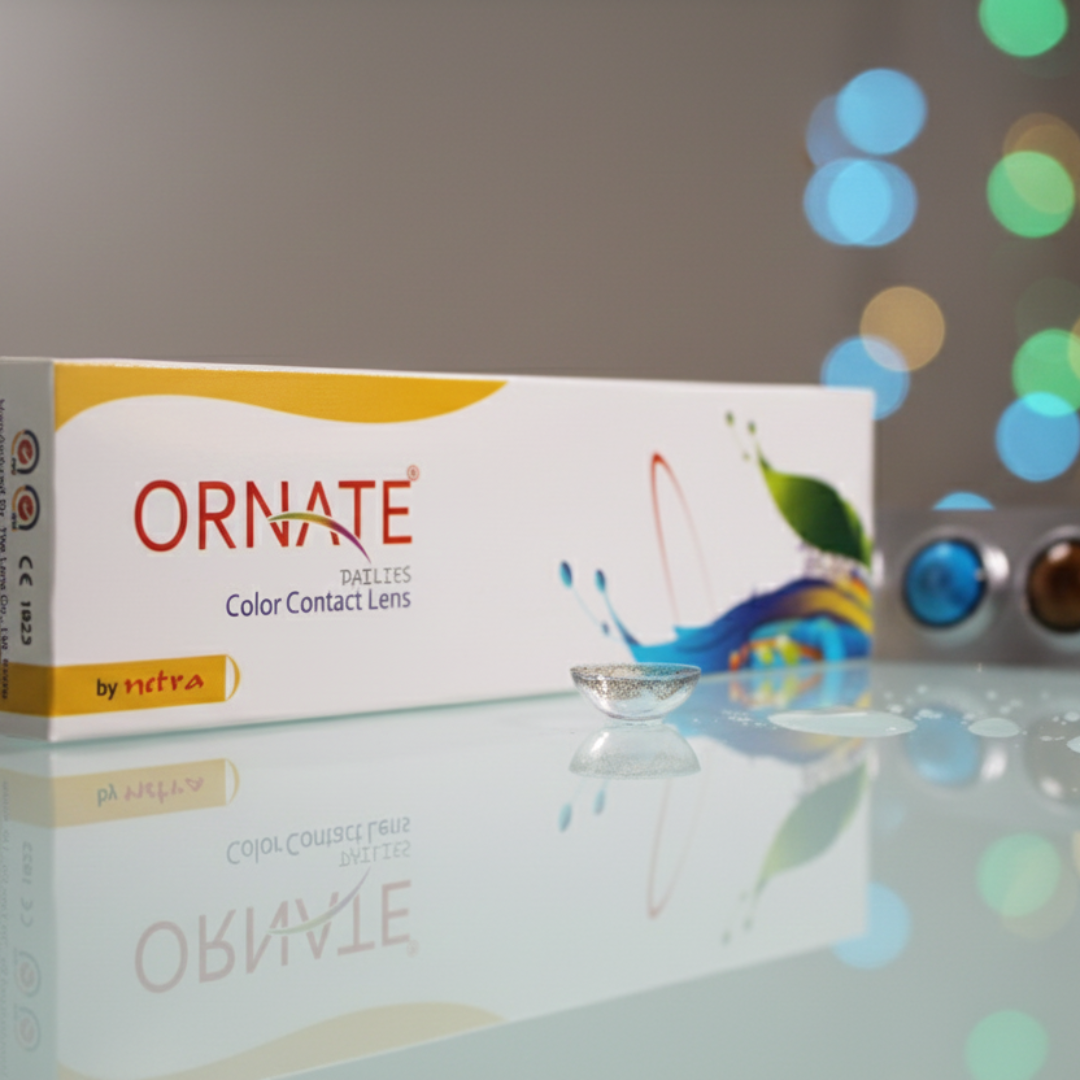 Ornate Dailies One Day Color Contact Lens (12 Lens/Box)