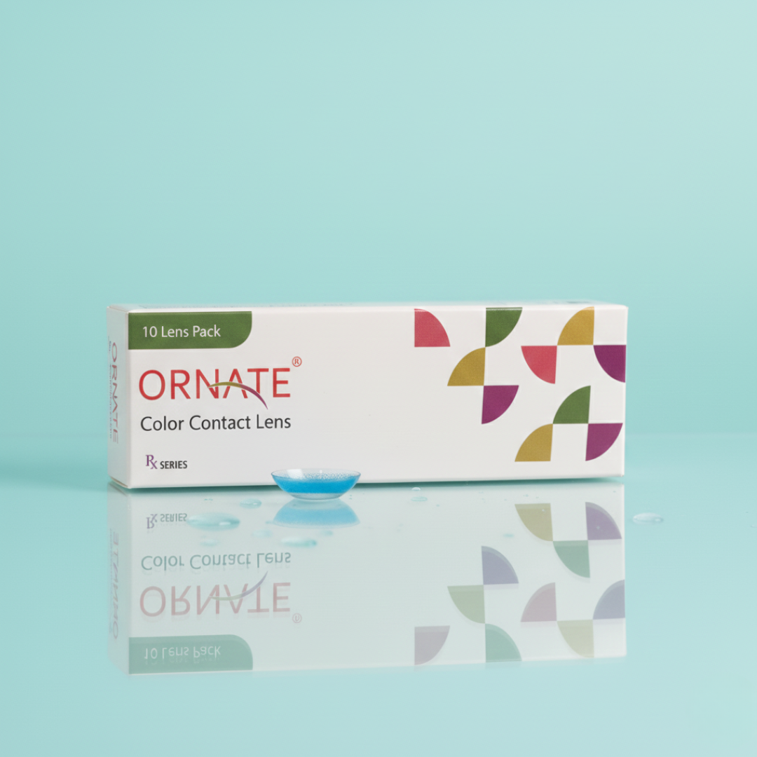 Ornate One Day Power Color RX Contact Lens (10 Lens/Box)