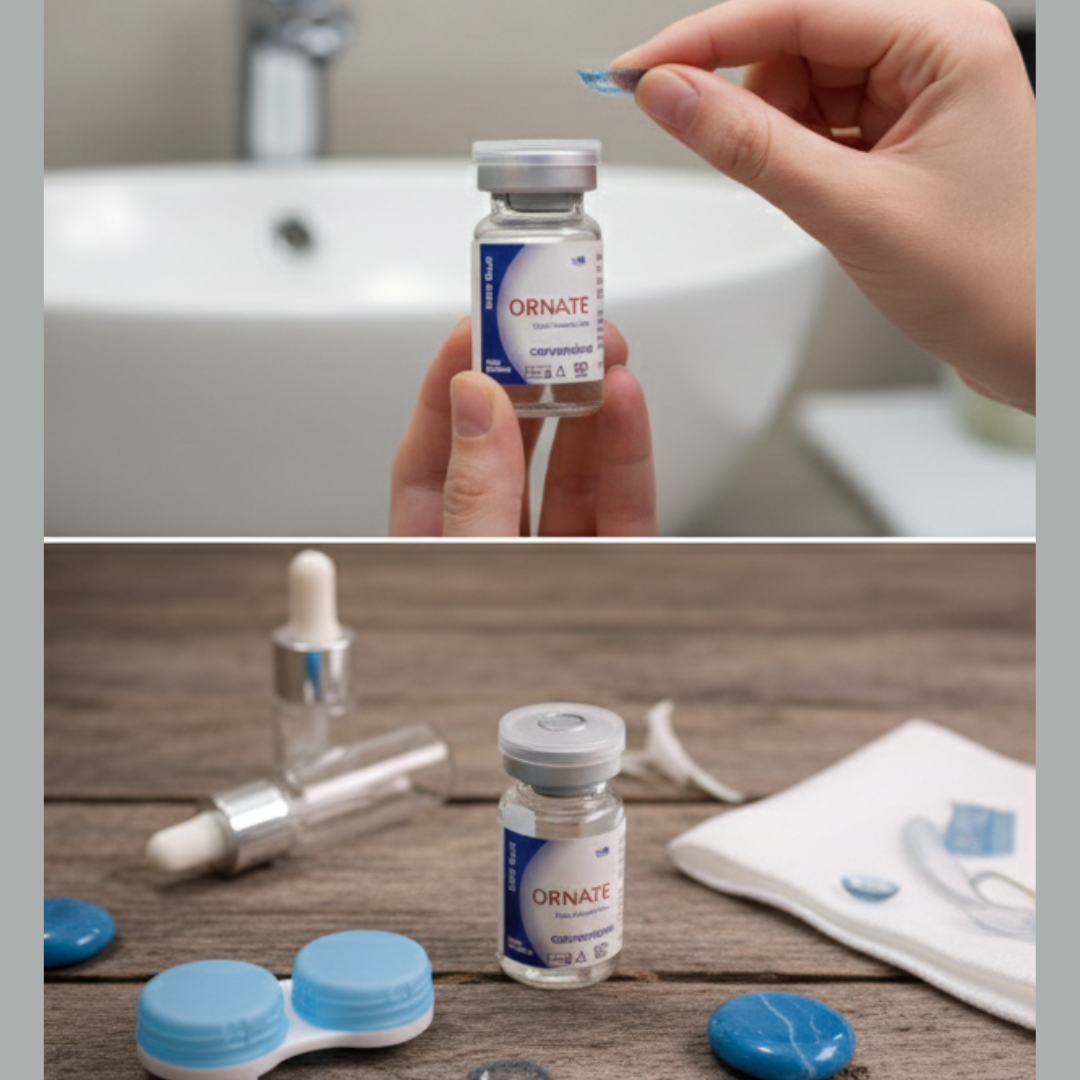 Ornate Yearly Color Contact Lens (1 lens)