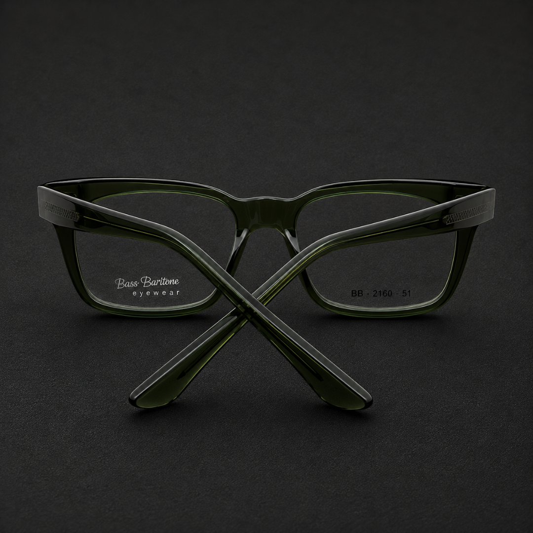 First Lens  Phantom Blue Light Computer Glasses Crystal Green