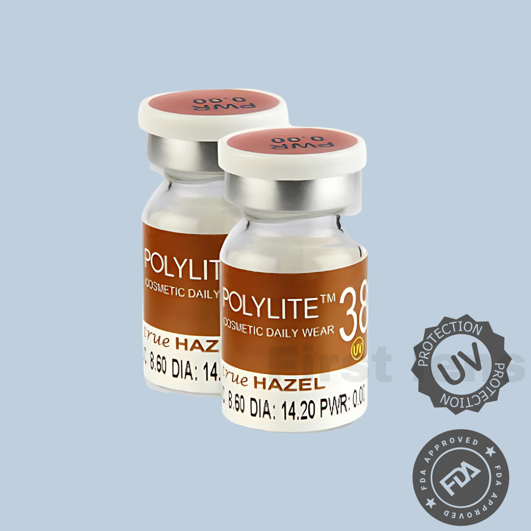 Polylite 38 Yearly Colored Contact Lens (1 Lens/Bottle)