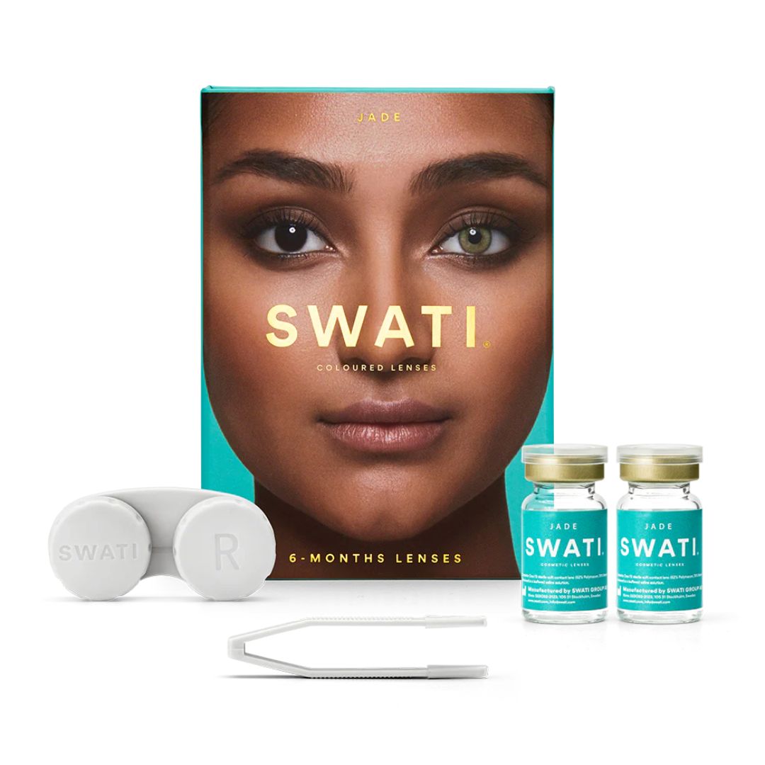 Swati Color Contact Lens - Jade Green