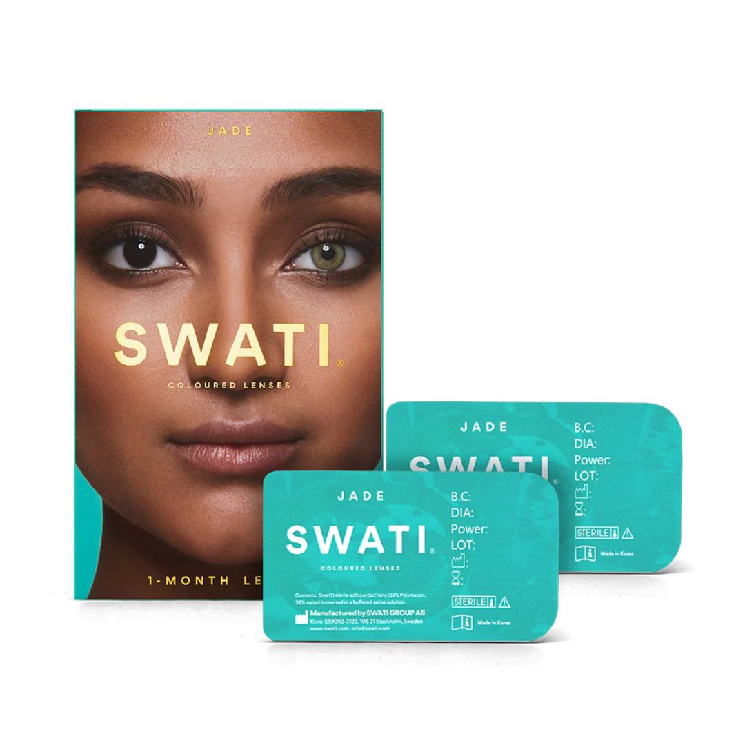 Swati Color Contact Lens - Jade Green
