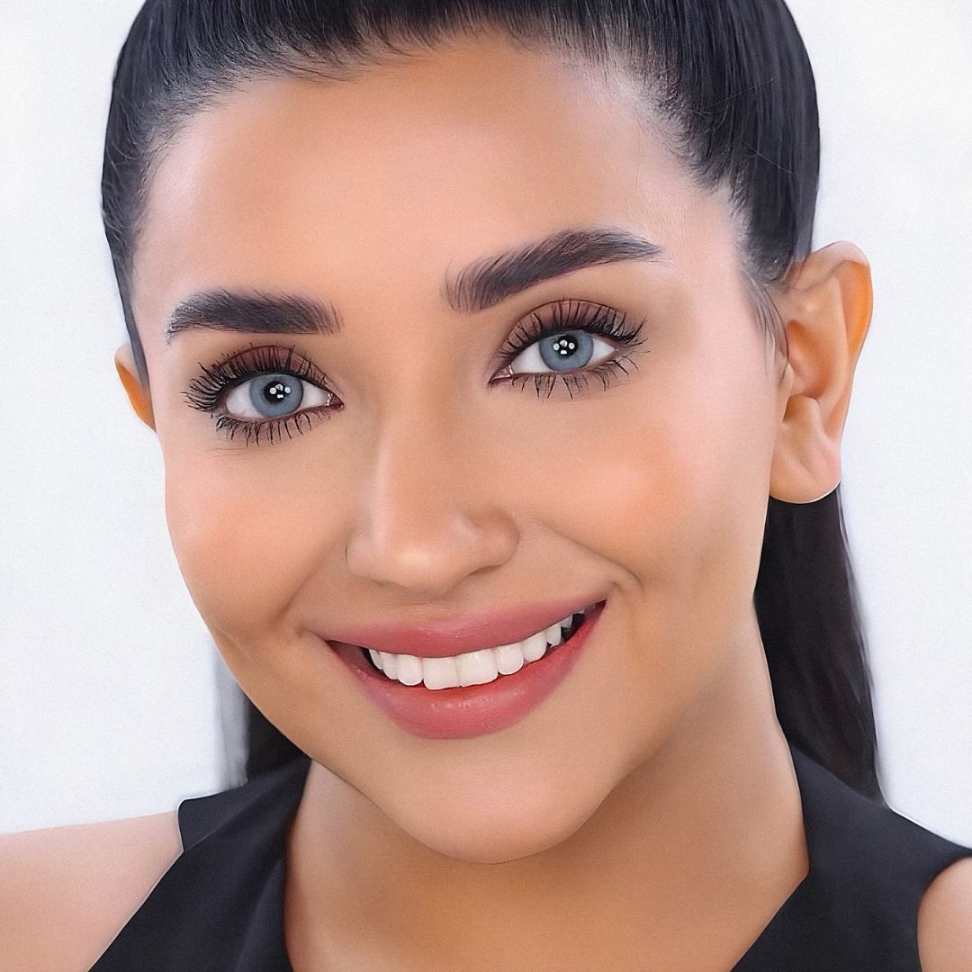 Daily disposable blue colored lenses – Swati Aquamarine