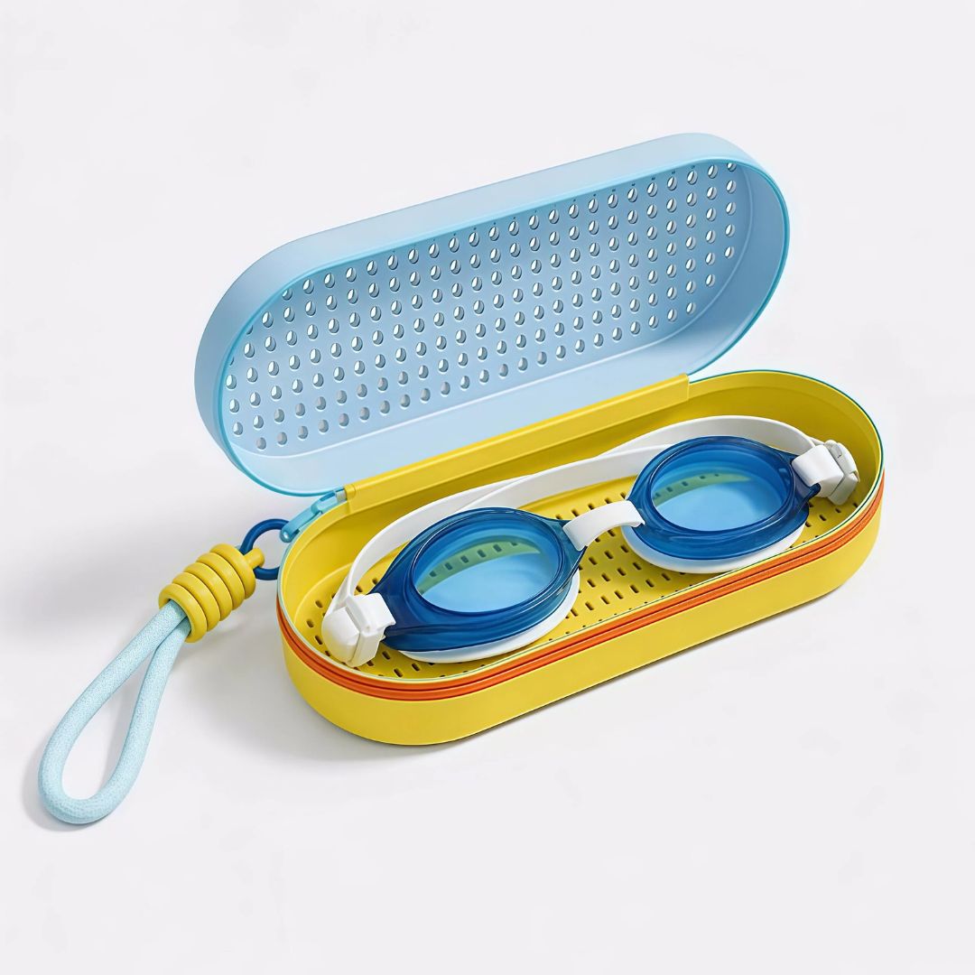First Lens Portable Swimming  Case - Yellow