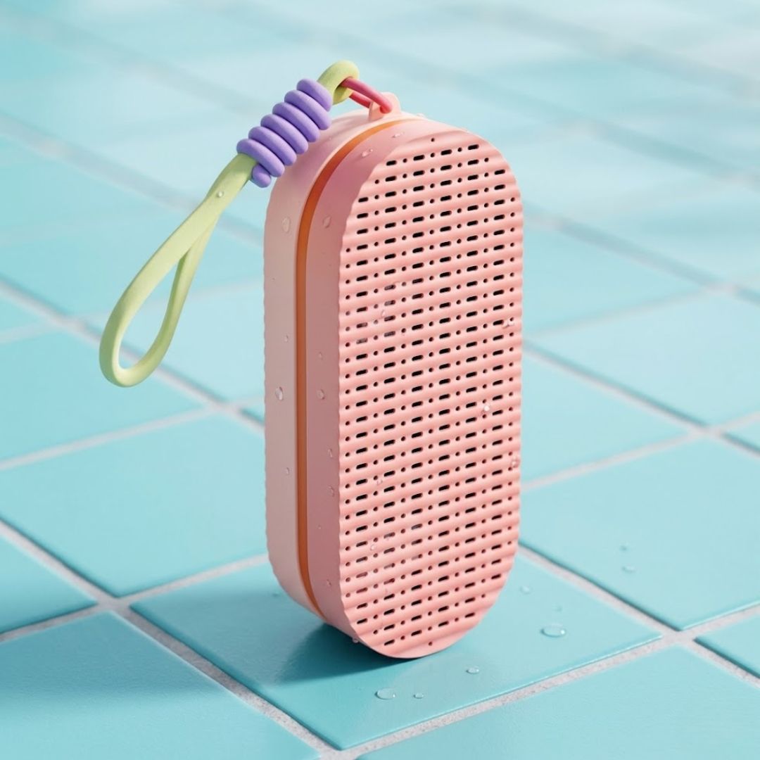 First Lens Portable Swimming Case - Peach