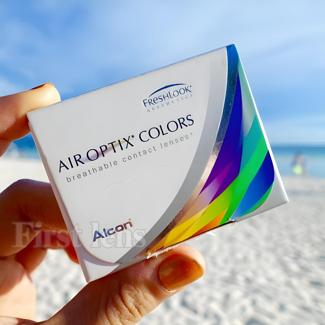Alcon Air Optix Color (2 Lens/Box) - Gemstone Green